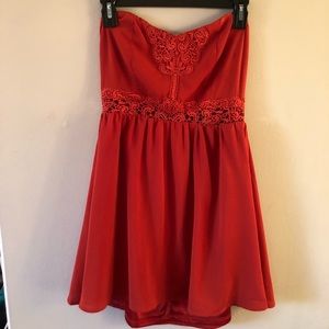 Lace Cutout Sundress